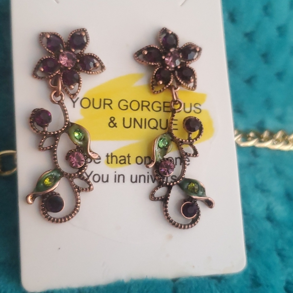 From Eye pop supply these past drop dangle crystal